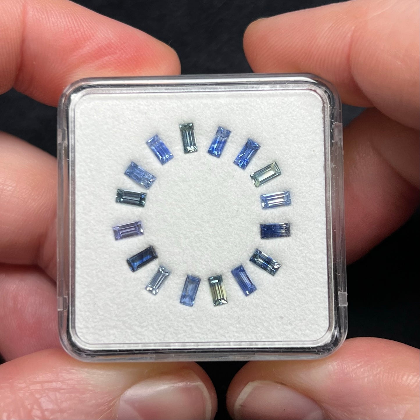 Sapphire Gem Cube