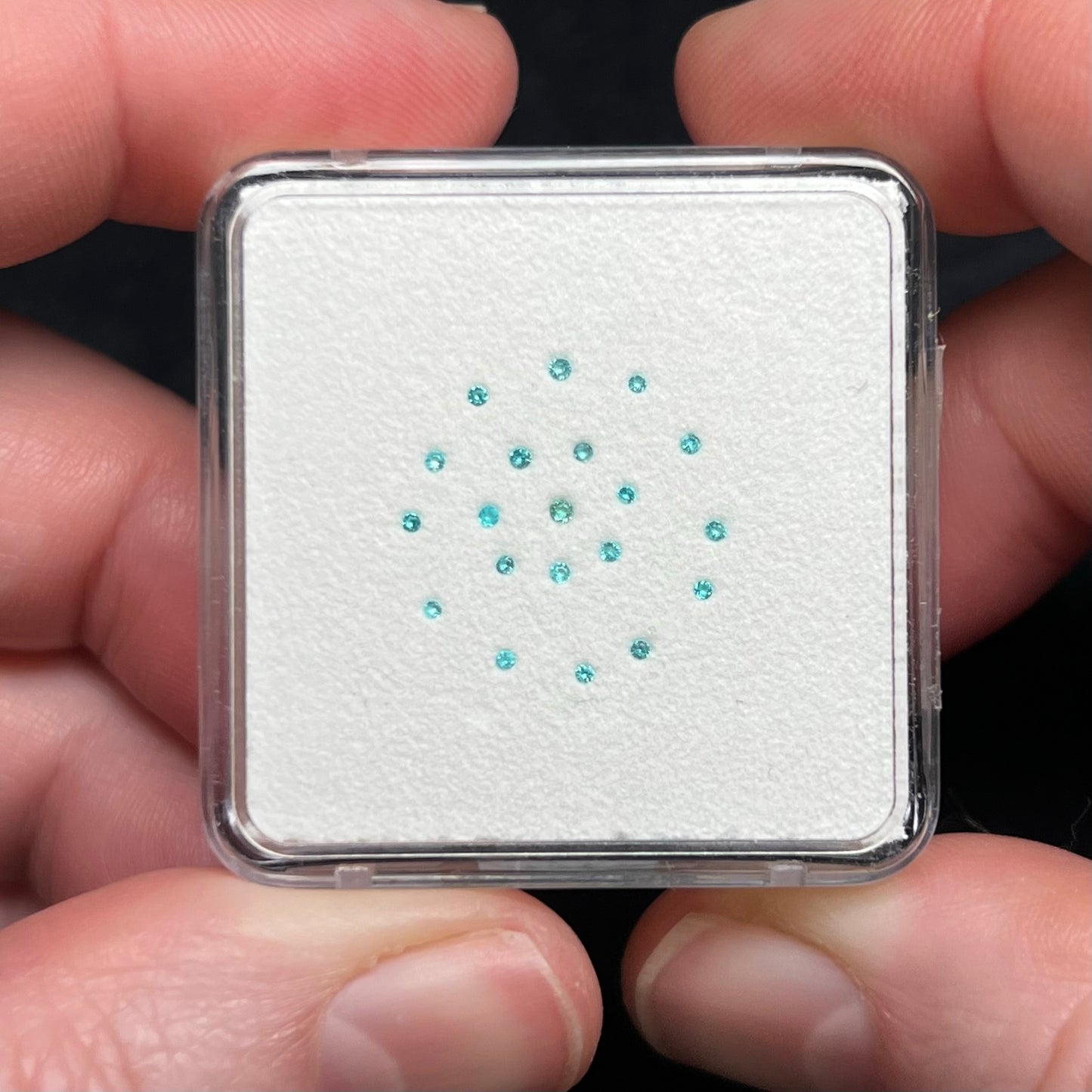 Paraiba Tourmaline Gem Cube