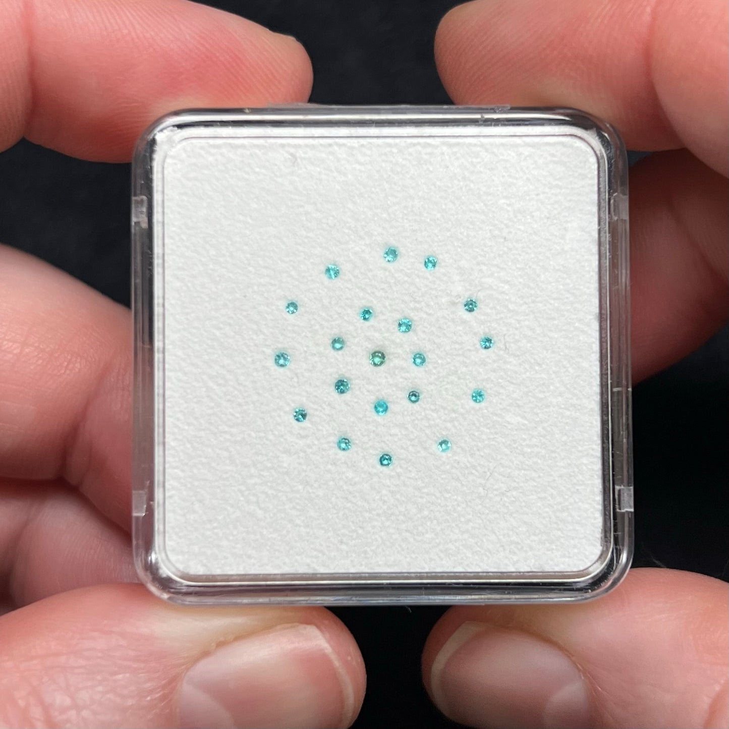 Paraiba Tourmaline Gem Cube
