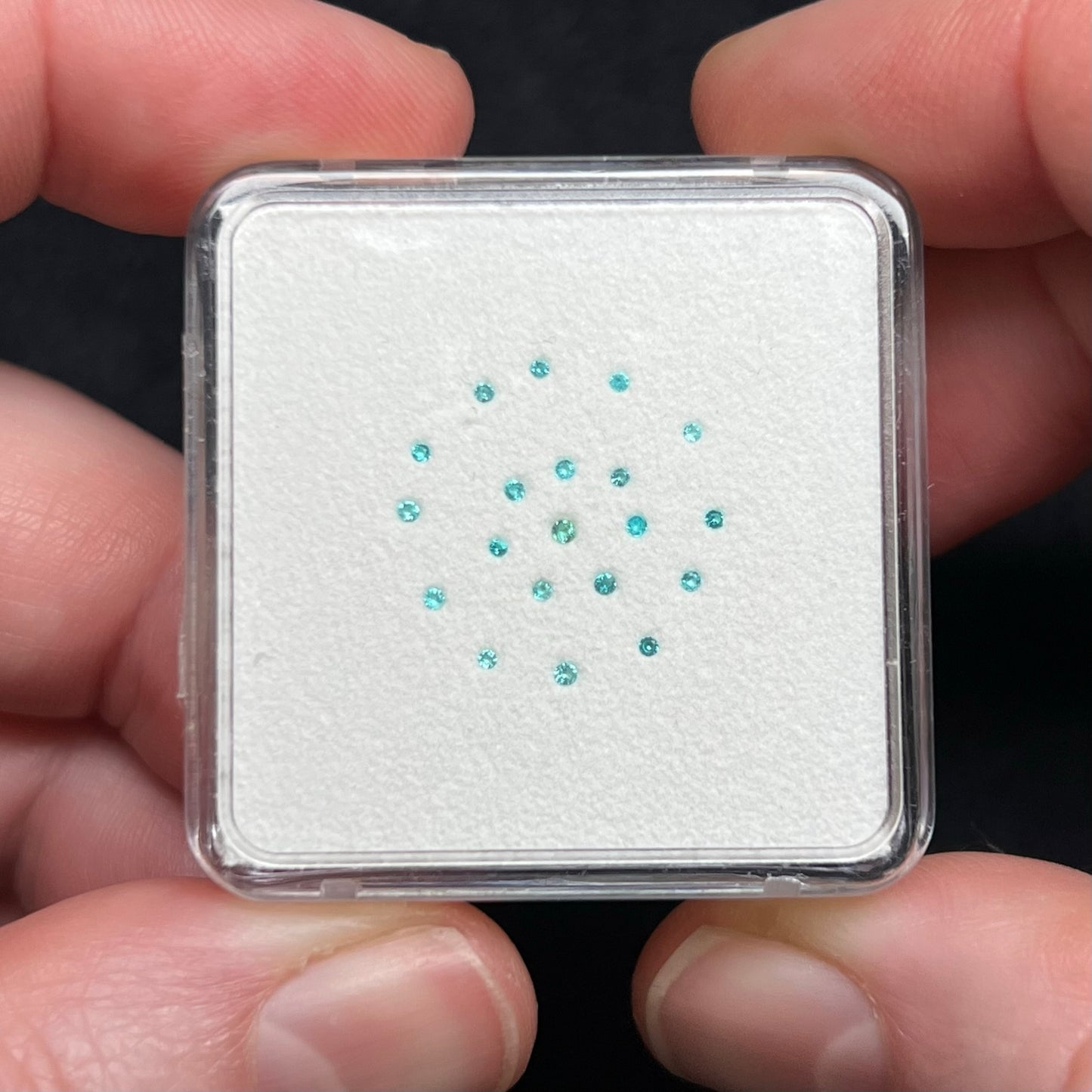 Paraiba Tourmaline Gem Cube