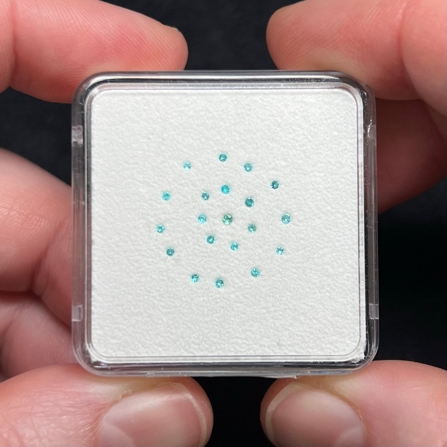 Paraiba Tourmaline Gem Cube