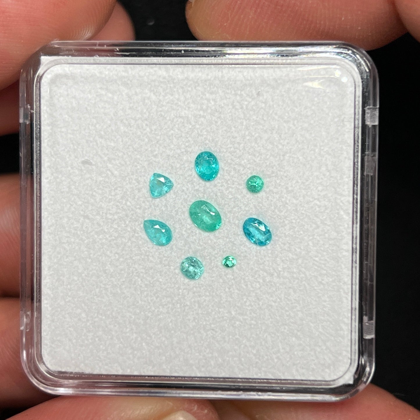 Paraiba Tourmaline Gem Cube